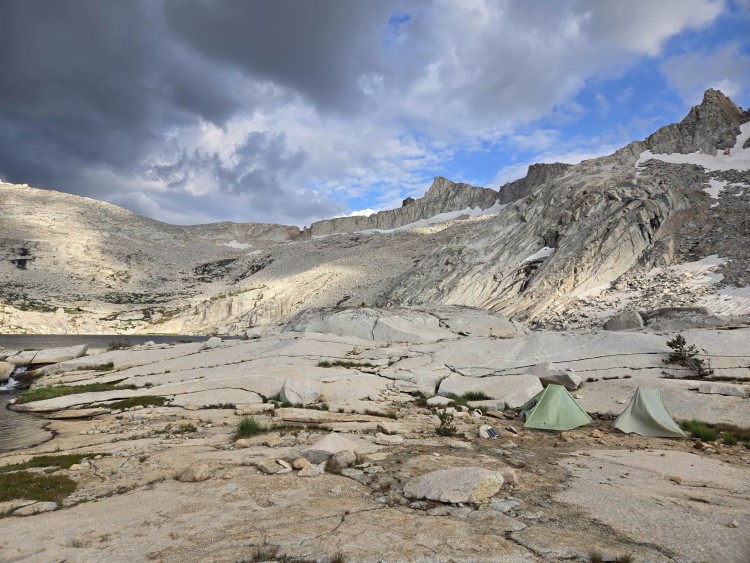 camp cathedral lake