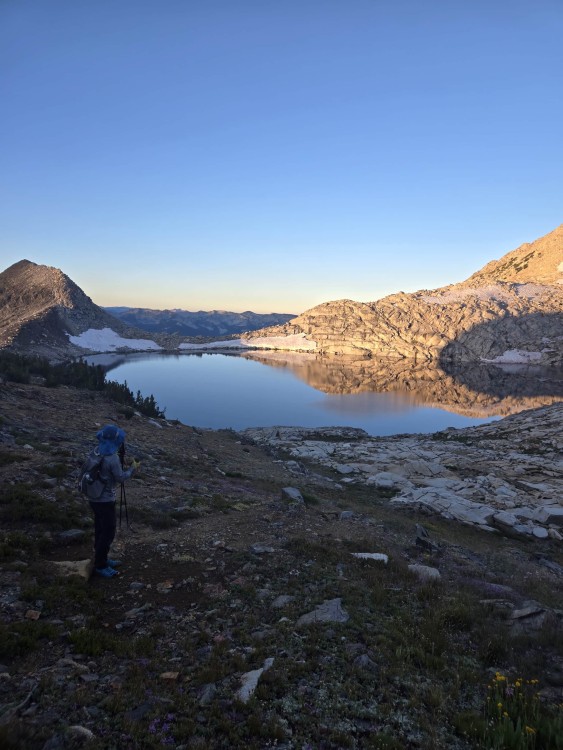 starting out from Tunemah lake