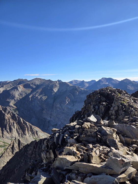view down canyon from black crown