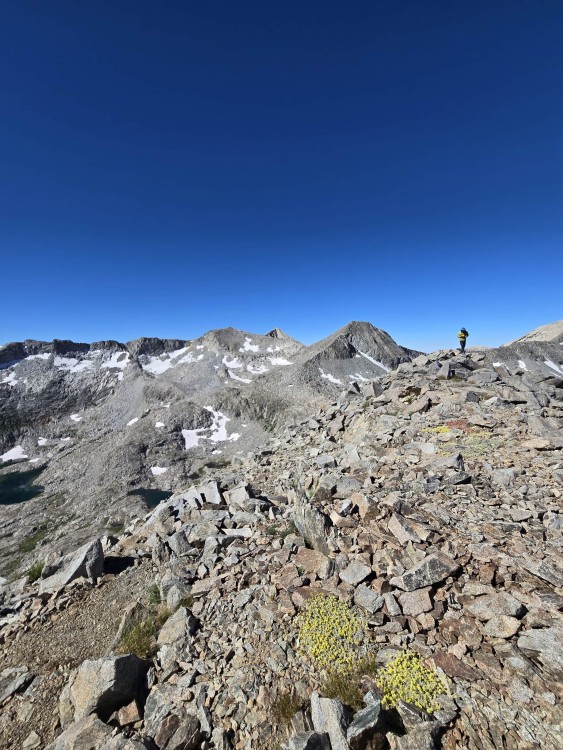 think this was peak 11557 looking back at Blue canyon peak