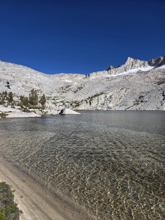 finger col from cathedral lake
