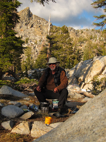 34 Nights in the Sierra this Summer and this dude shows up at every camp!