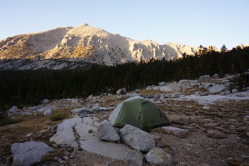 University Peak from Upper Bubbs Creek, Aug 2012