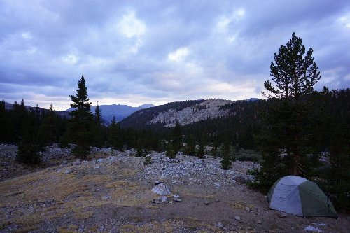 Storm clearing, Tyndall Creek, Aug 2012
