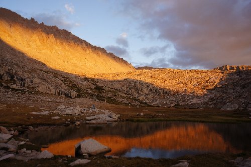 Tarn above Guitar Lake, Aug 2012