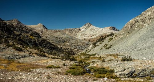 View West down North Goddard Creek