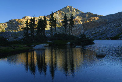Tarn above Island Lake, Desolation Wilderness
