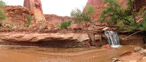Waterfalls abound