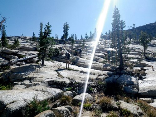 cross country - up the slab!