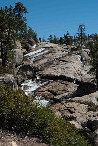 Lily Creek cascades.