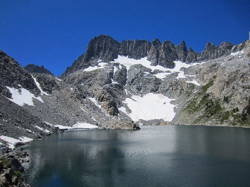 Minarets over Iceberg Lake