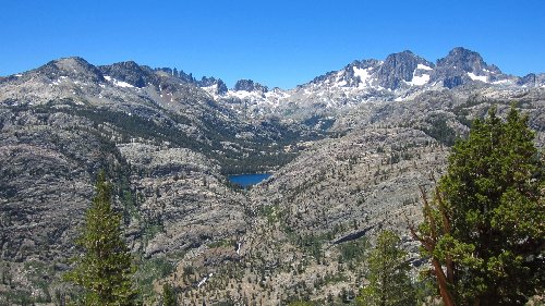 Minarets and Ritter Range from the PCT