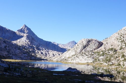 Up into Evolution Basin