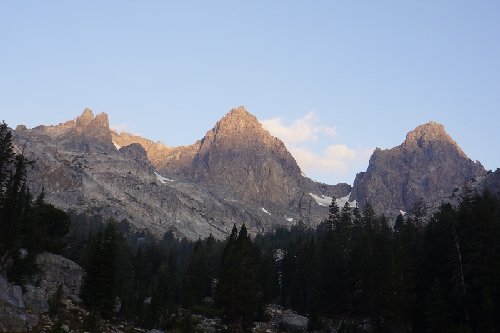 First light on Ritter and Banner