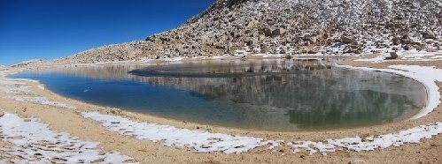 frozen summit lake