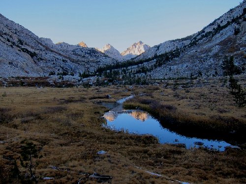 meadow below laurel lake