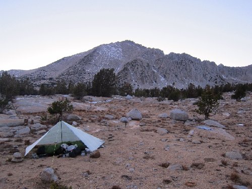 plateau camp in pioneer basin