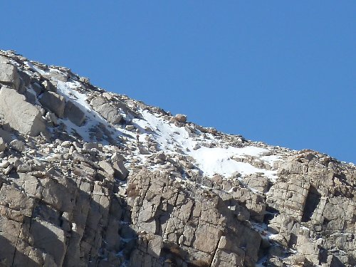 At the traverse on Army Pass