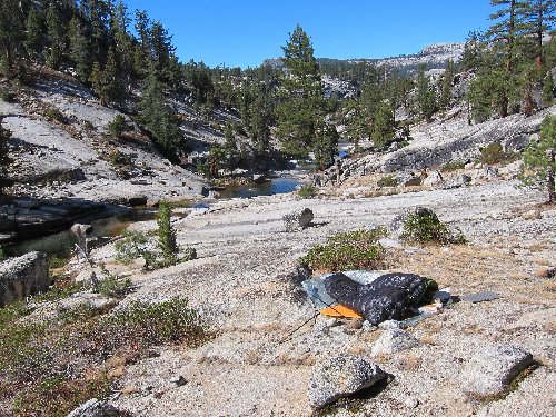 Camping on the North Fork Kings River