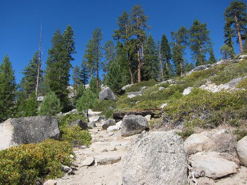 Hot going out of Merced River