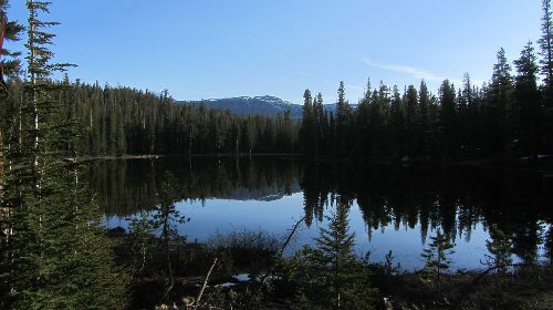 Morning at Trinity lake?