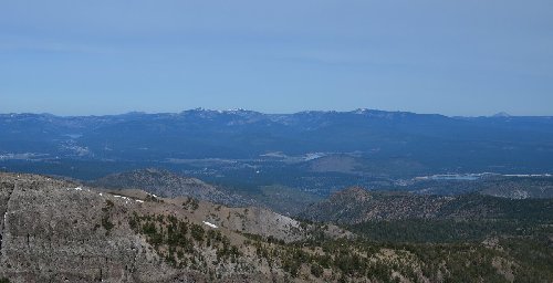 The view north towards Truckee.