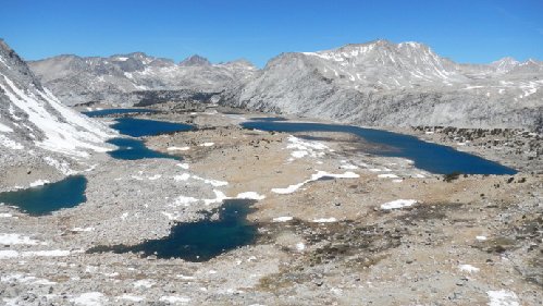 Top of Puppet Pass looking West