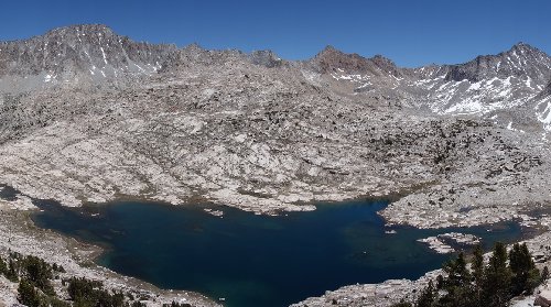 Sapphire Lake (from McGee Pass)