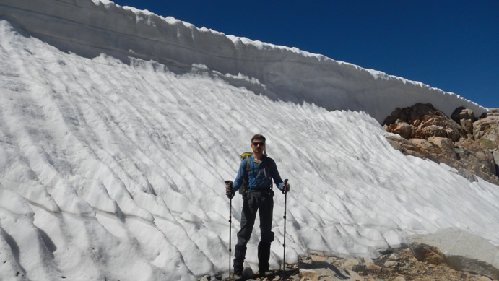 Below cornice