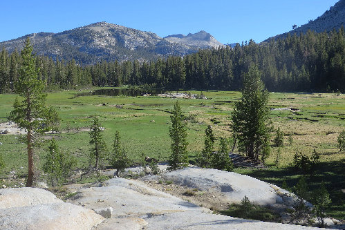 Looking across Maxson Basin towards Blackcap Mtn