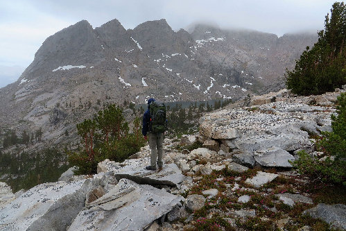 Large lake in the Alpine Creek drainage