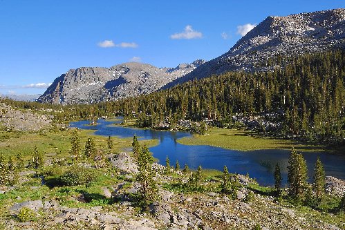 Meadows below Lake 10,232