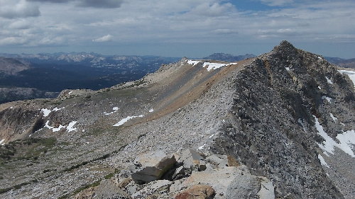 Ridge between Soldier and Spiller Lakes