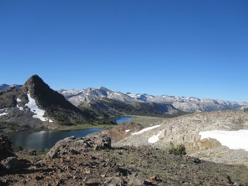 Gaylor lakes and peak