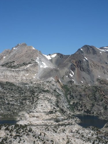Sky pilot col, shepherds crest, cascade lake
