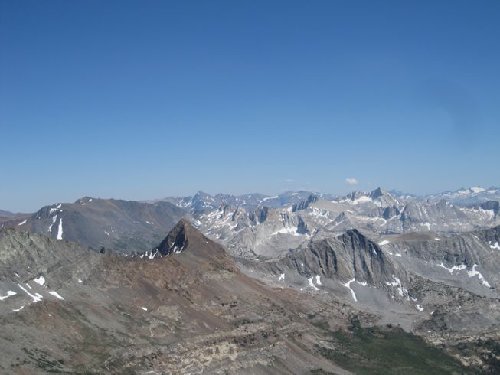 Stanton pass and Sky pilot from matternhorn peak