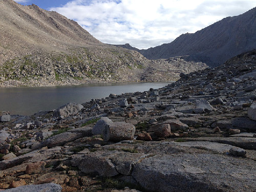 Lake 11540 looking toward 11910 basin.