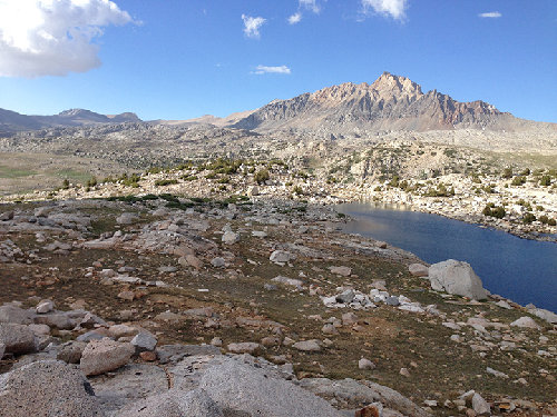 The view from camp.