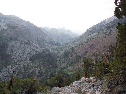 North Toward Farewell Gap (I think)