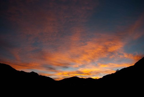 Sunrise above Ediza