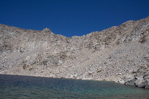 Southwest side of The Keyhole Pass