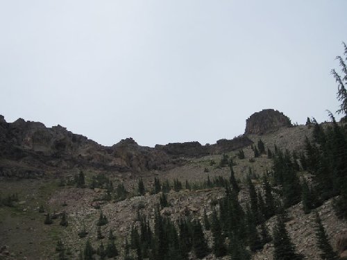 Needle peak from needle lake