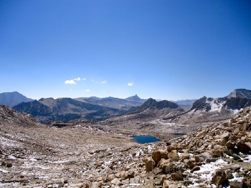 On the way down Italy Pass