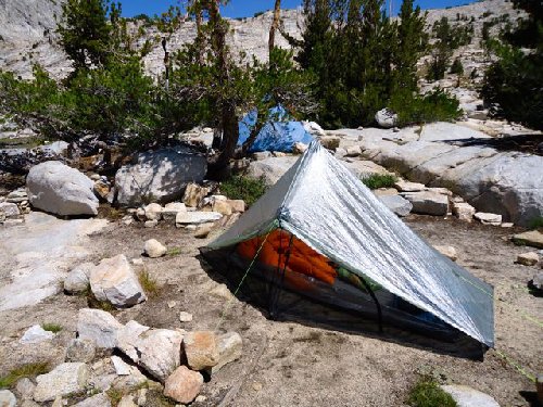 Tarps in the sun