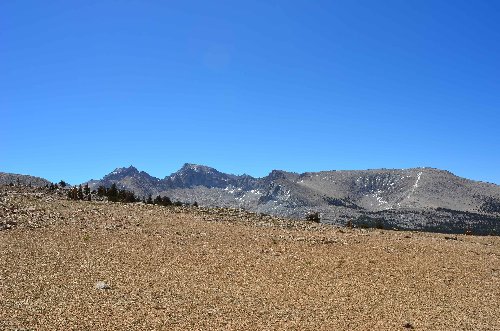 Bighorn Plateau looking at Mt. Whitney