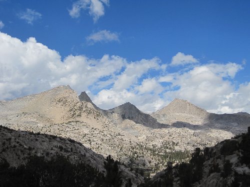 Mt. Cotter and Mt. Clarence King