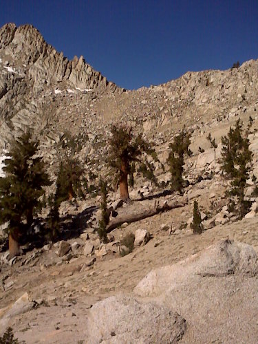approaching east side of the pass