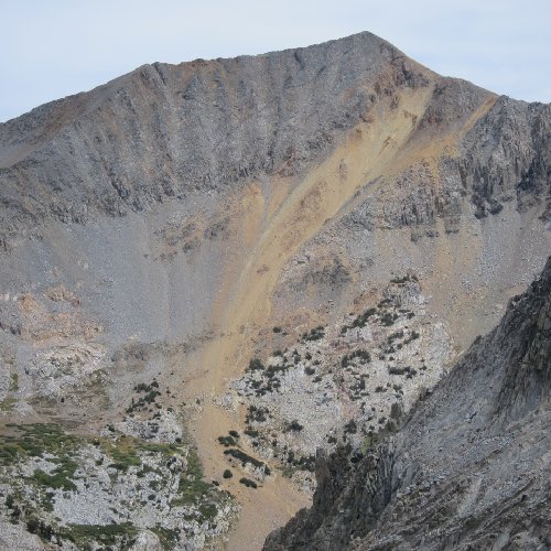 Peak south of Mt Ickes