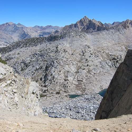 Looking NE from top of King Col