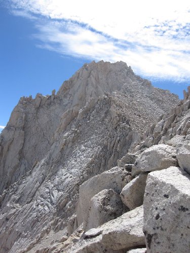 Looking over to Cox col from one north